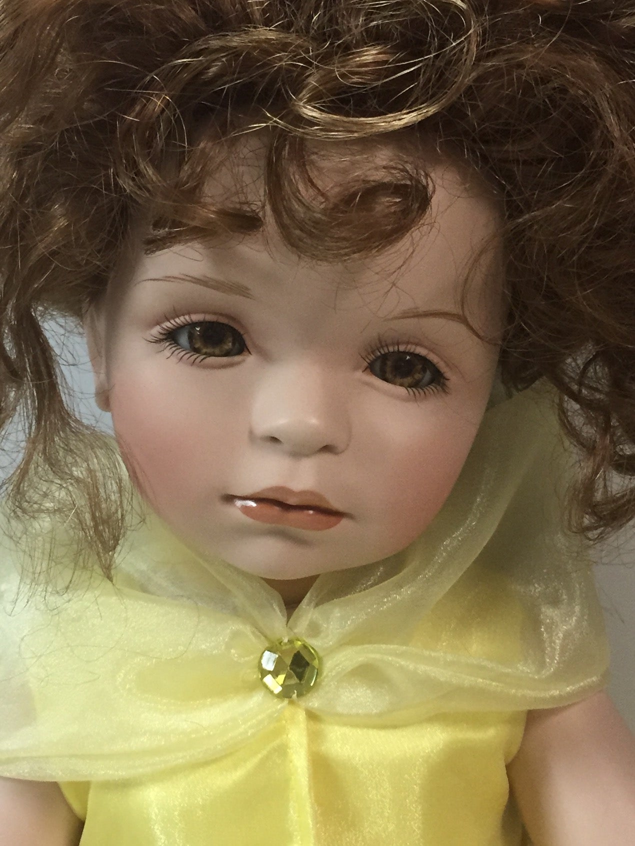 Beautiful princesses crafted as made-to-order porcelain dolls.
