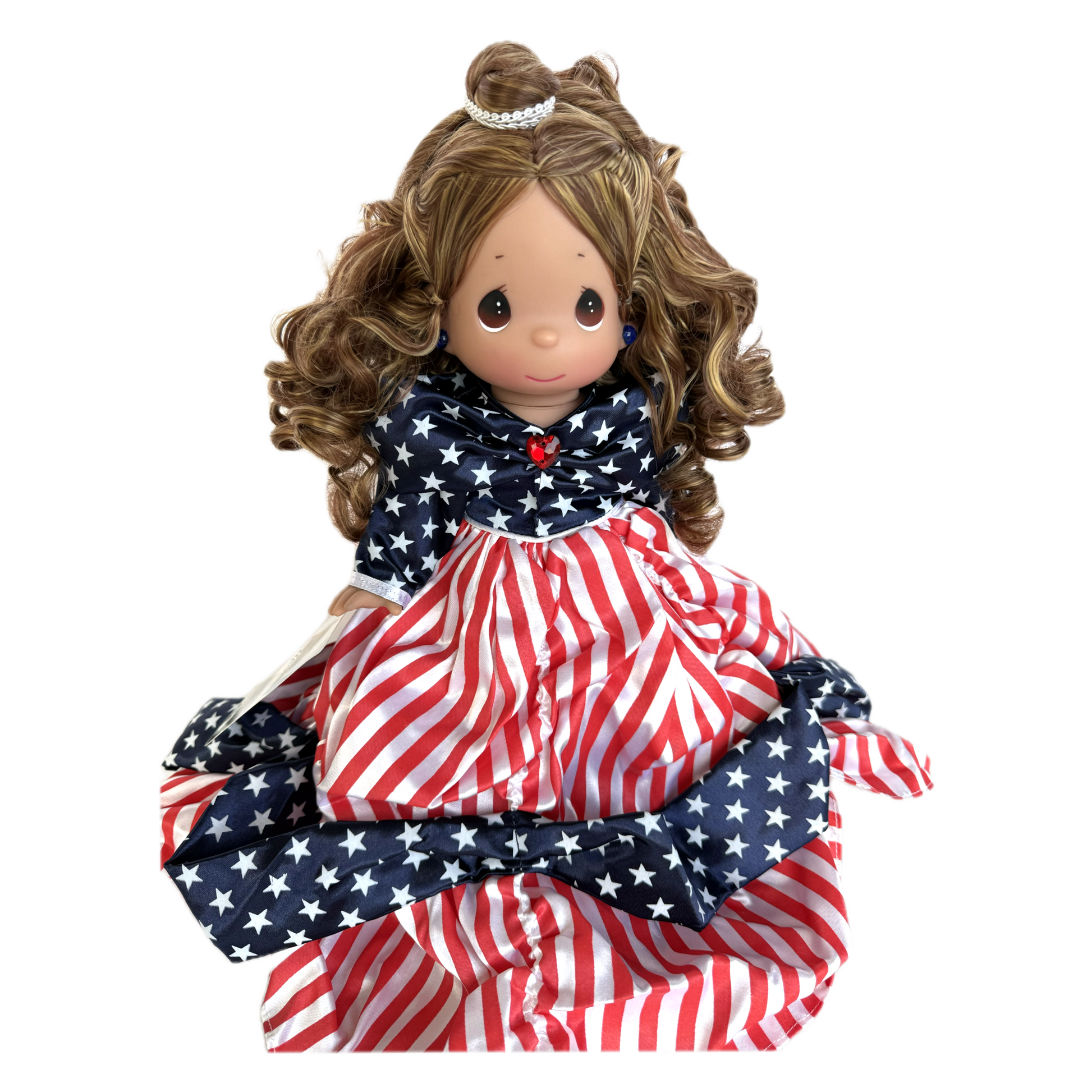 Patriotic Beautiful Princess - 12” Doll