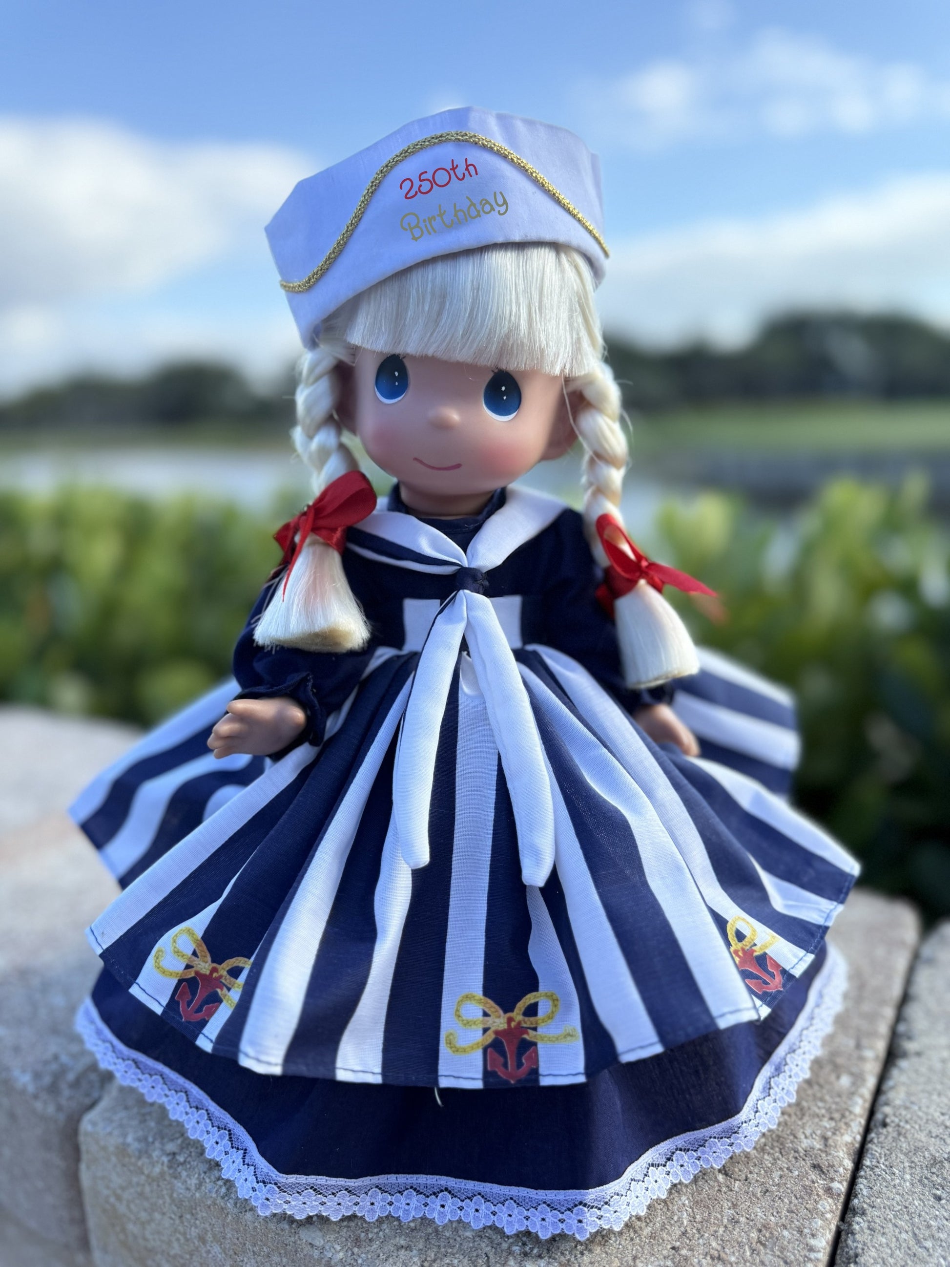 250th USA Birthday - 12" Sailing into the 250th Celebration