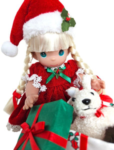 Christmas Surprise! - Blonde 9” Doll