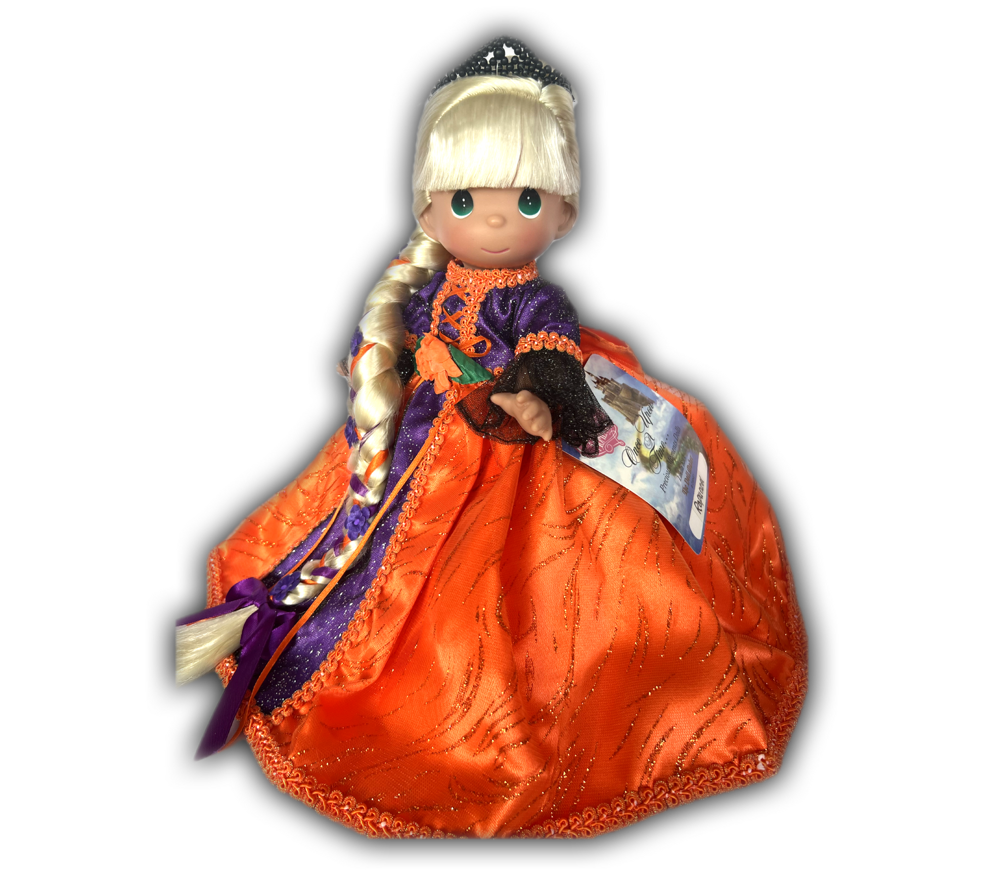 FALL Halloween Orange Rapunzel- 12” Doll