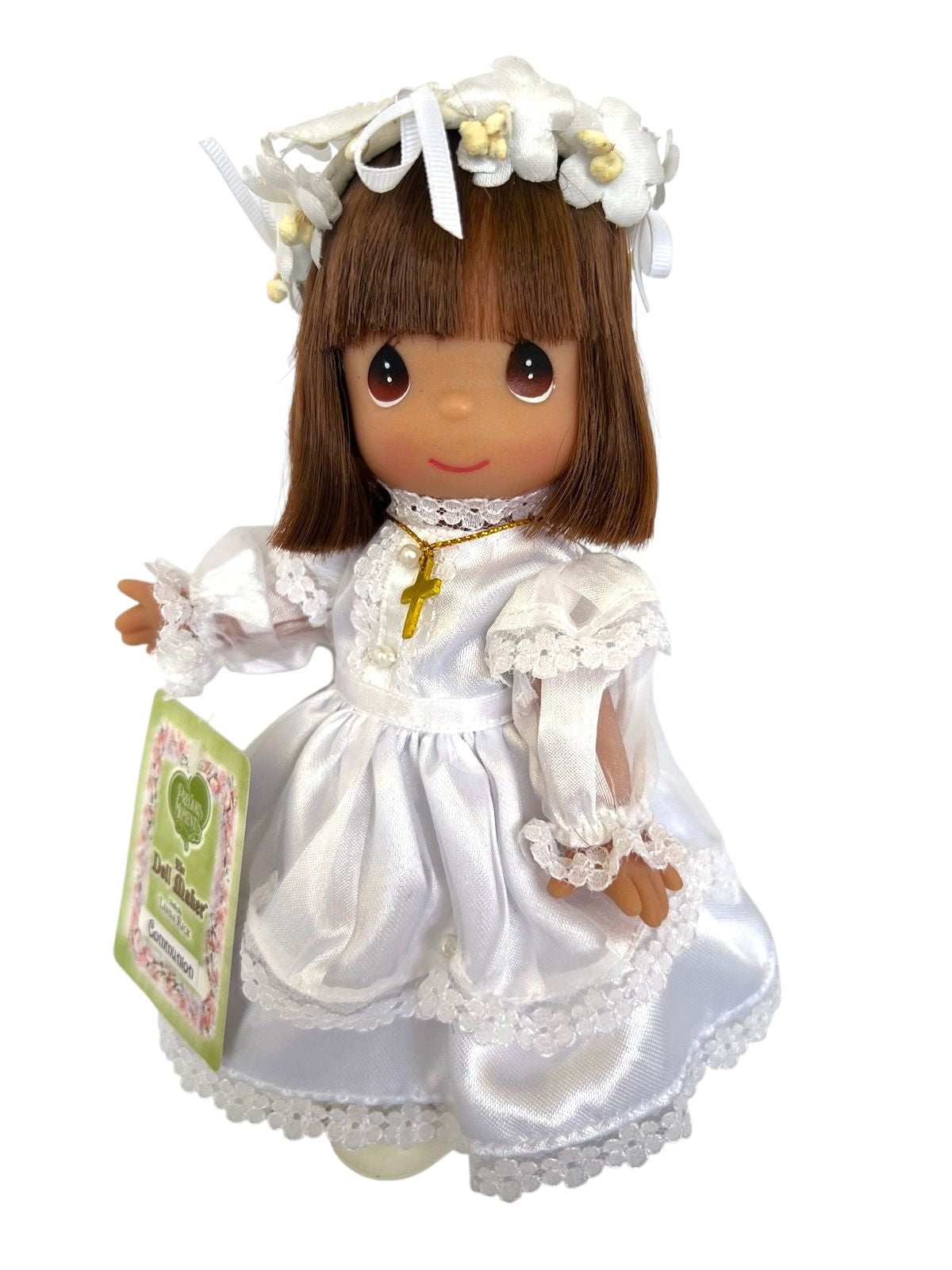My First Communion, Brunette, 7"-doll