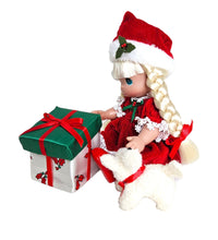 Christmas Surprise! - Blonde 9” Doll