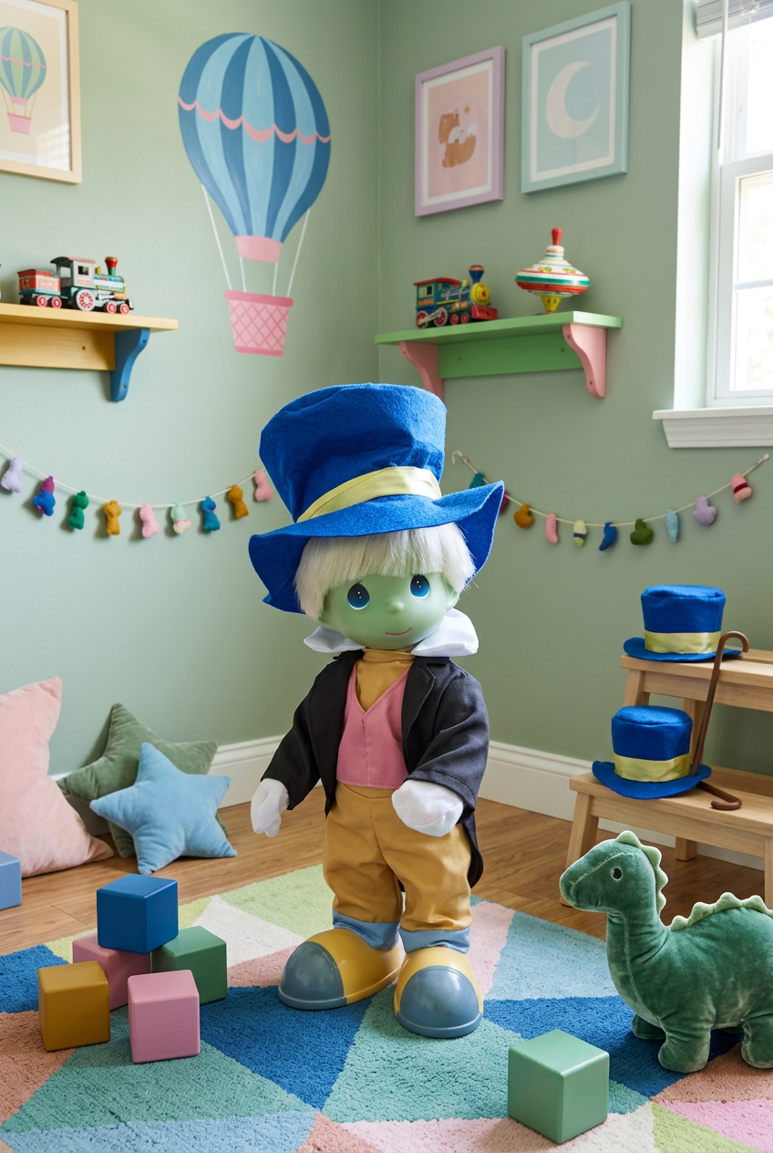 Pinocchio - Jiminy Cricket Doll - 12” Doll