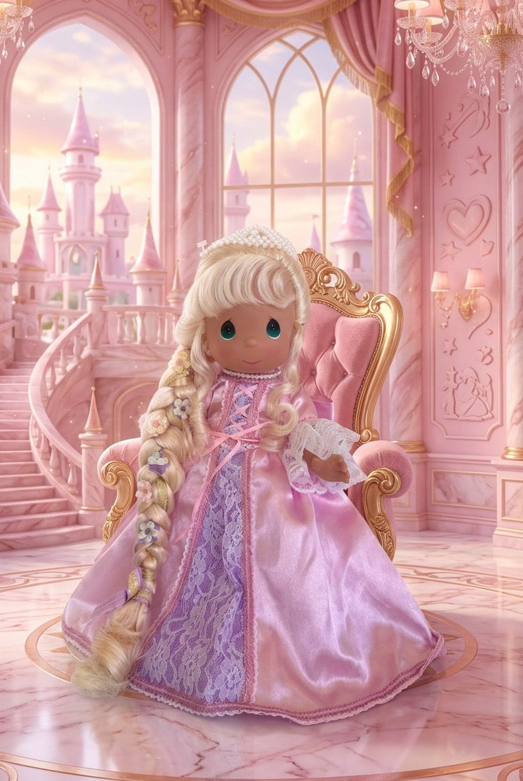 Rapunzel 12" Collectible doll – Pink Dress