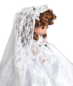 Bride Brunette - 12” Doll