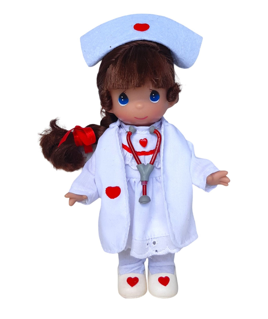 Loving Touch Nurse, Brunette, 7-inch doll