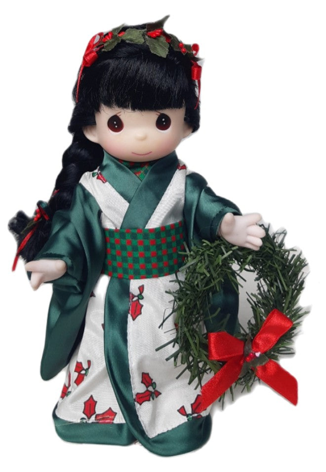 Japanese Christmas Chisa - 9” Doll
