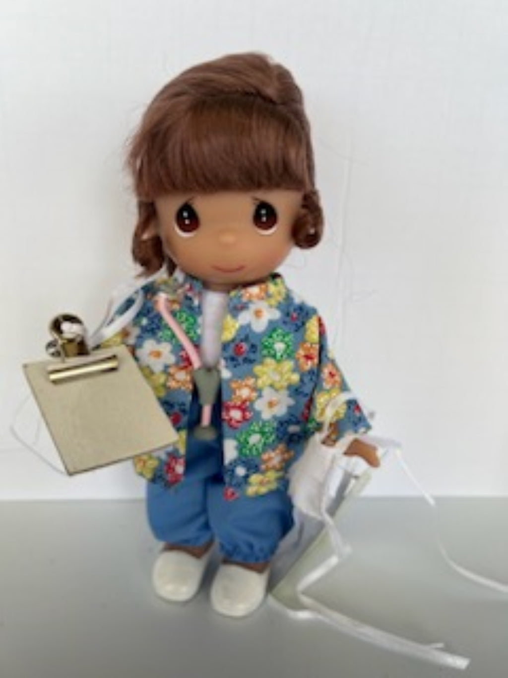 Caring for You Nurse - Brunette- 7” Doll