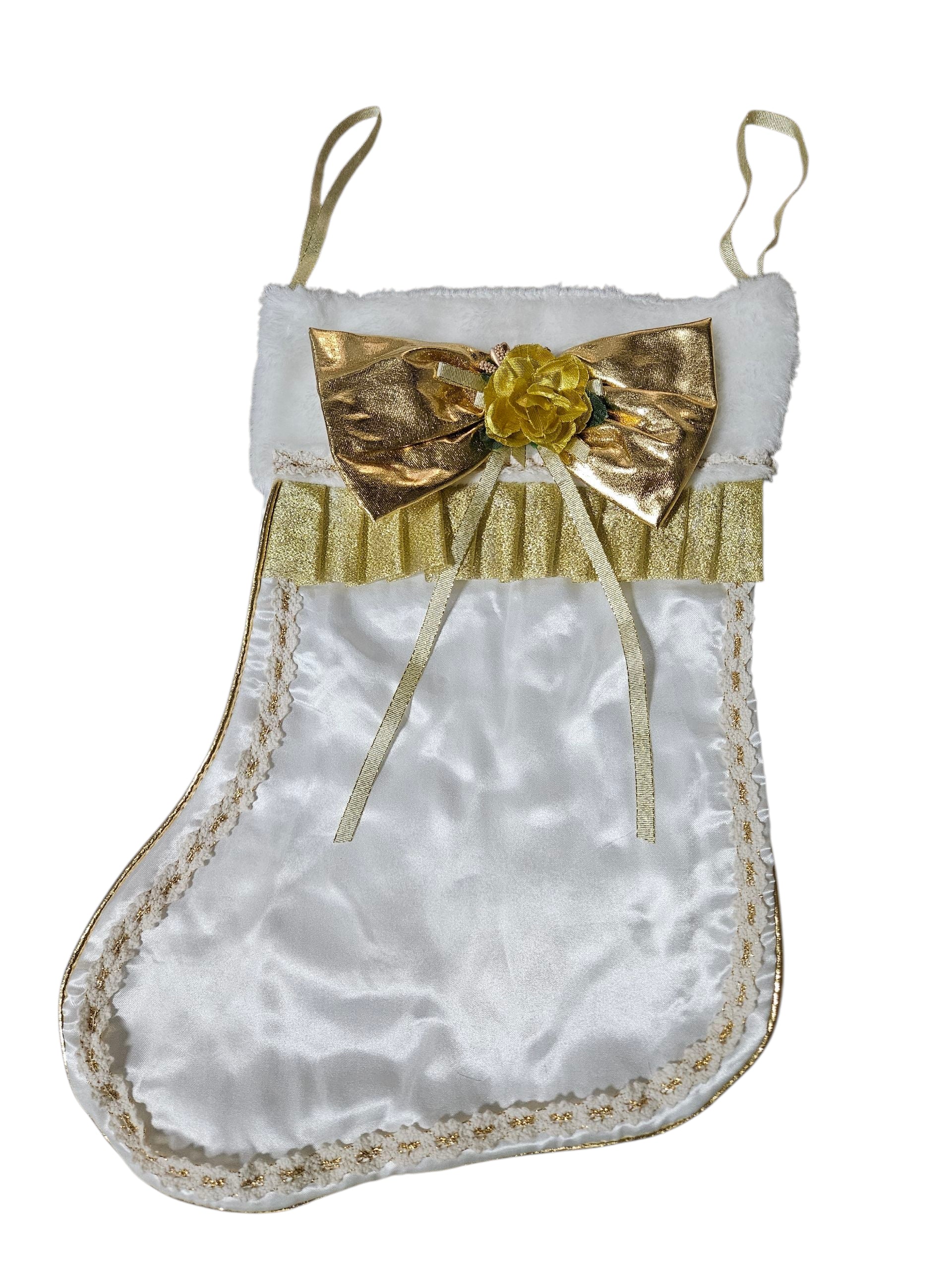 Precious Moments Annual Stocking Doll 2025 - Have a Golden Christmas