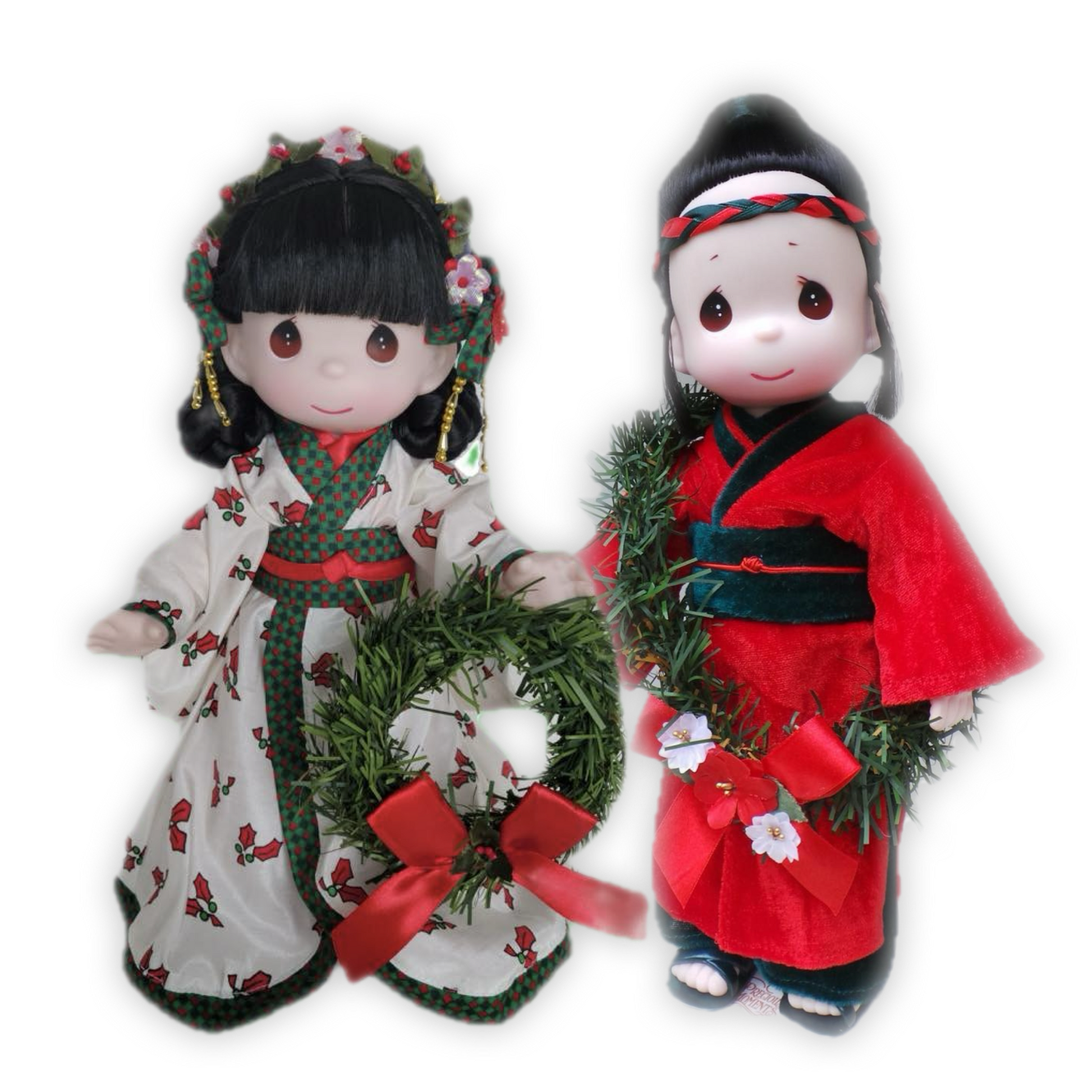 SPECIAL SET Japanese Christmas Kiyoshi - 12” Doll