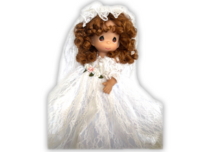 Bride Brunette - 12” Doll