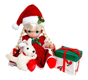 Christmas Surprise! - Blonde 9” Doll