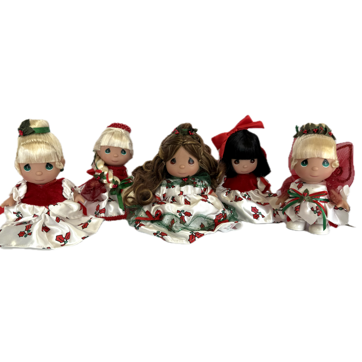 Limited Edition Christmas Princess Mini Set 1  - 5” Dolls