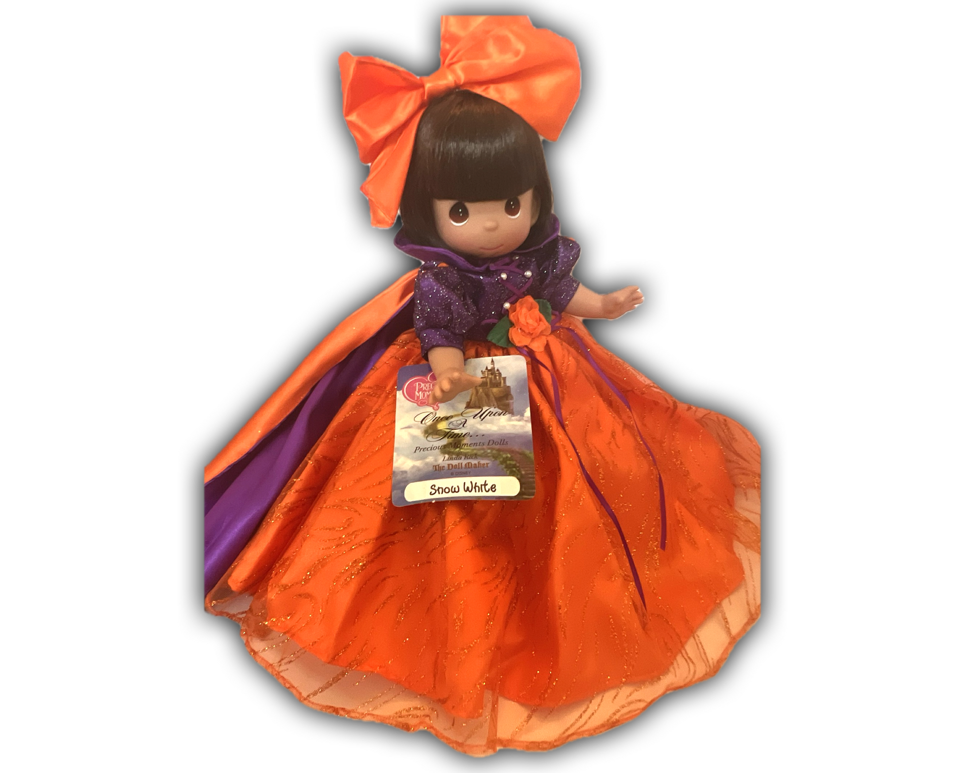FALL Halloween Orange Snow White - 12” Doll
