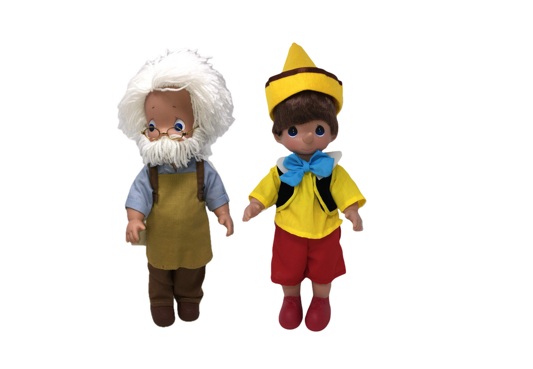 Gepetto & Pinocchio - 12” Dolls