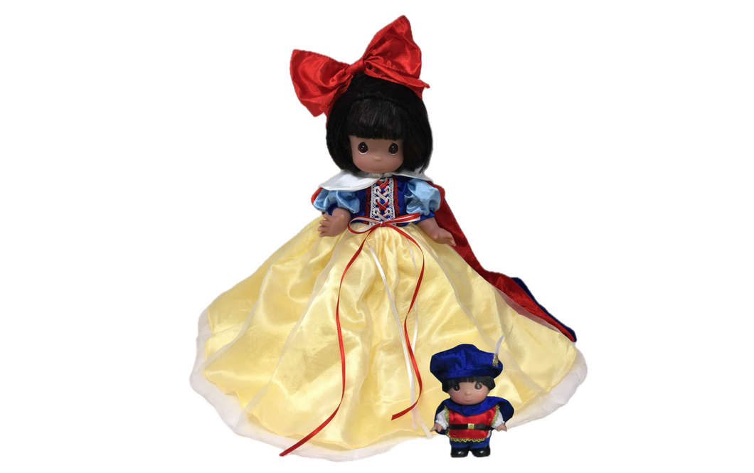Snow White & 5” Mini Prince Dolls - 12” Dolls