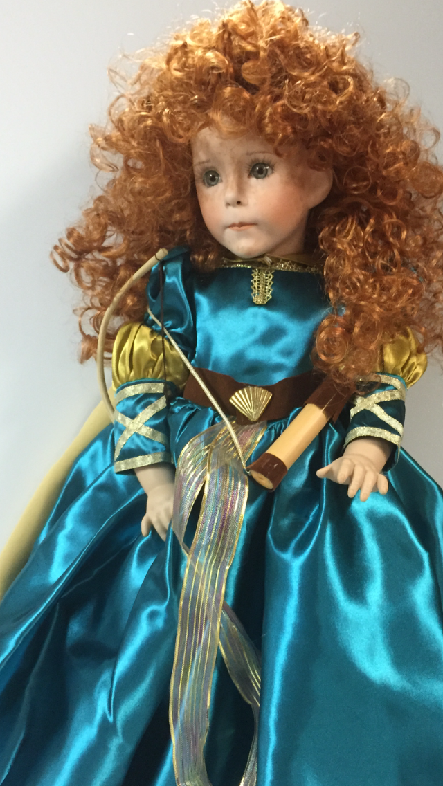 Merida in Porcelain Princesses