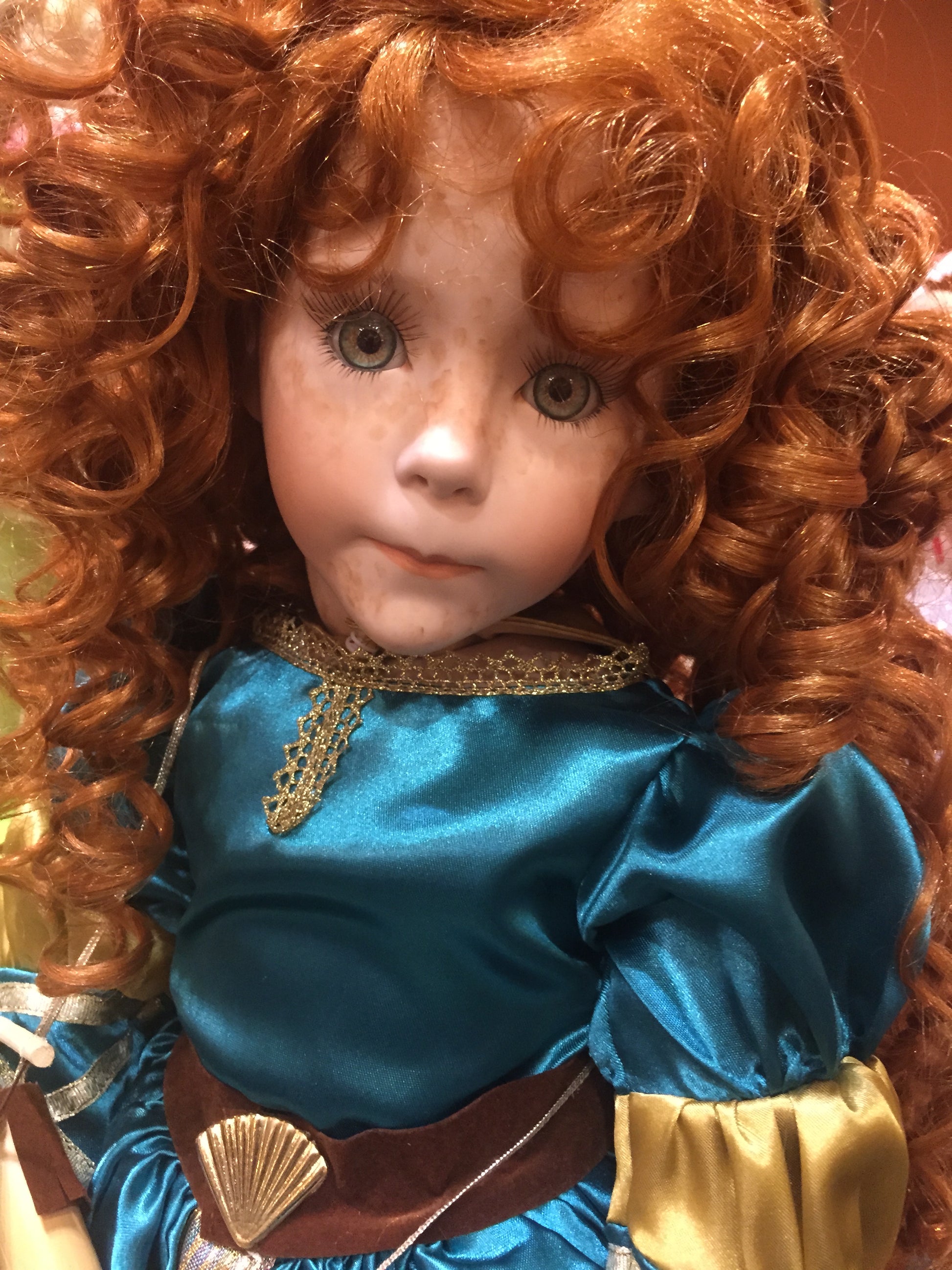 Merida in Porcelain Princesses
