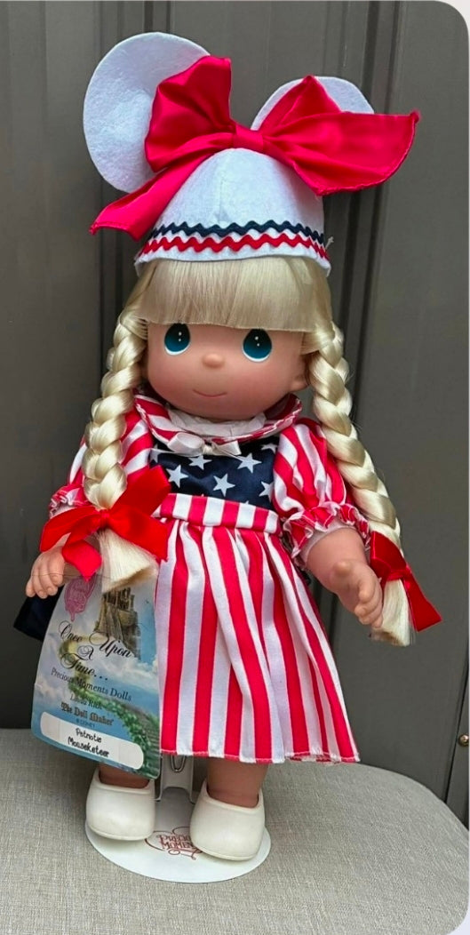 Patriotic Mouseketeer Blonde  - 12” Doll