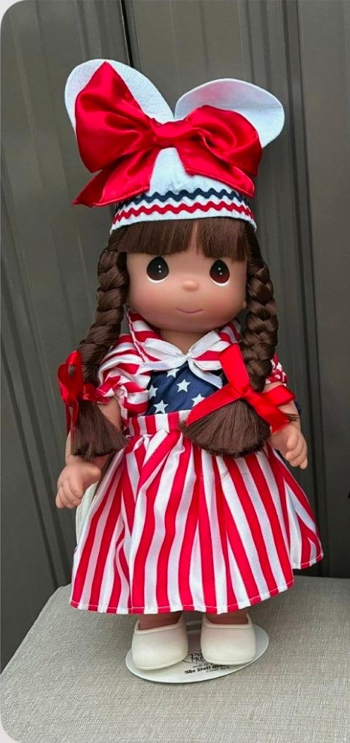 Patriotic Mouseketeer Brunette - 12” Doll