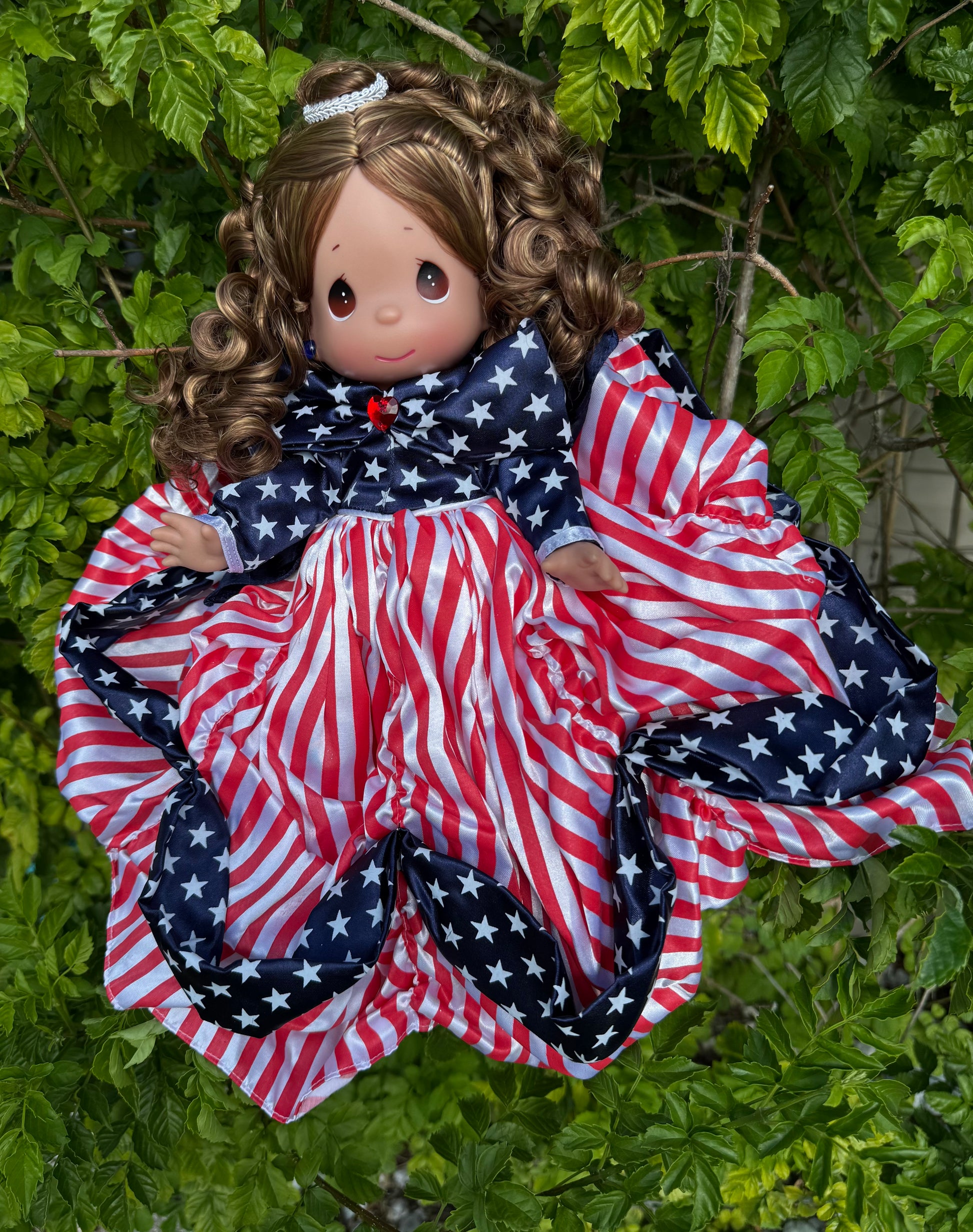 Patriotic Beautiful Princess - 12” Doll