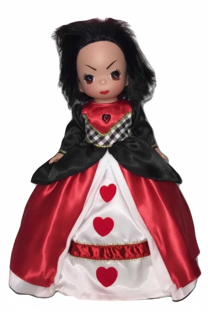 Queen of Hearts - messy hair - Alice in Wonderland
