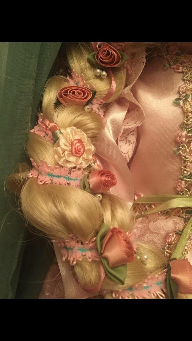 Rapunzel in Porcelain Princesses