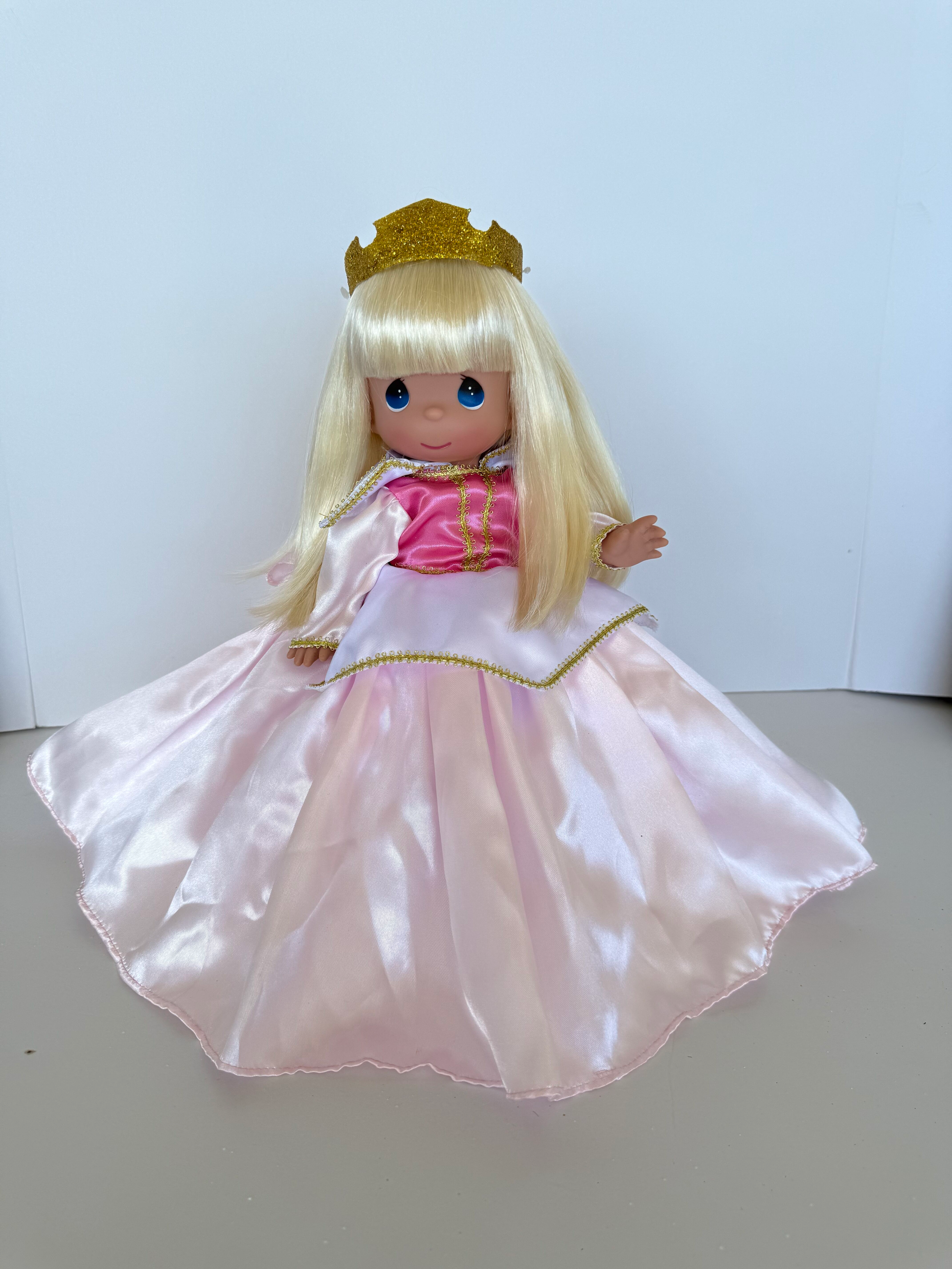 Sleeping Beauty in her pretty pink dress -12" doll