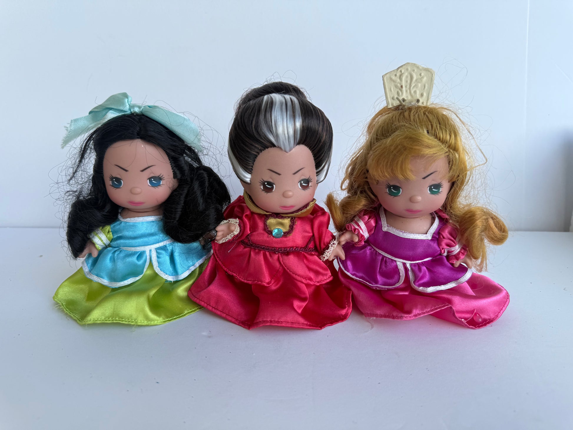 Cinderella's stepfamily - 5" doll set