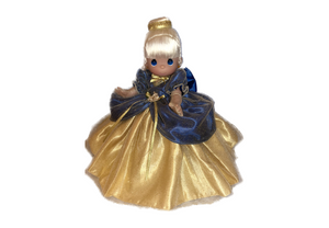 Blue & Gold Cinderella - 12” Doll