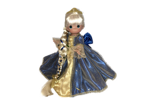 Blue & Gold Rapunzel - 12” Doll