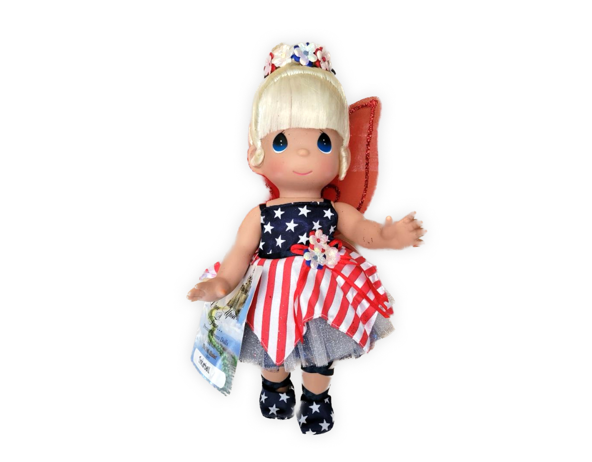 SPECIAL Patriotic Tinkerbelle - 12” Doll
