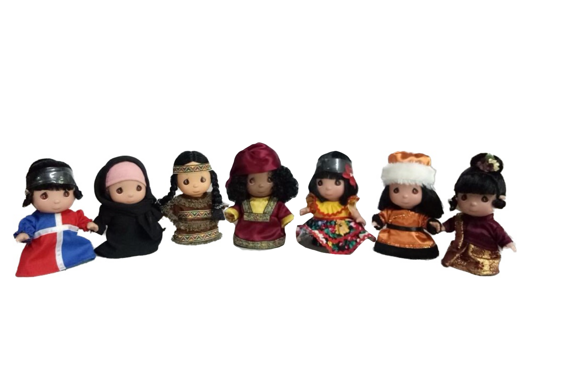 Small World 5”Doll Set #5 - 5” Dolls 7pc
