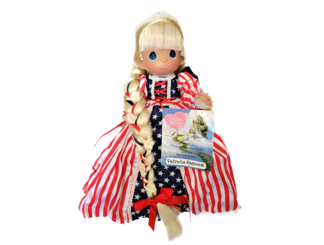 Patriotic Rapunzel - 12” Doll