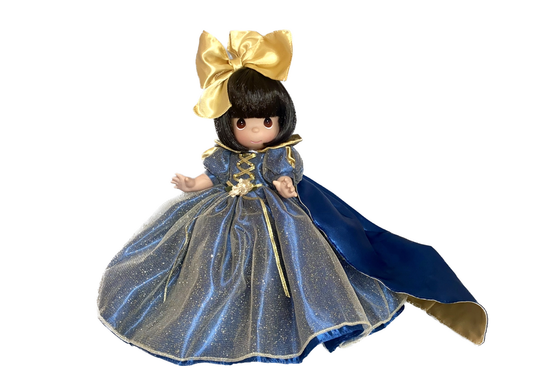 Blue & Gold Snow White - 12” Doll