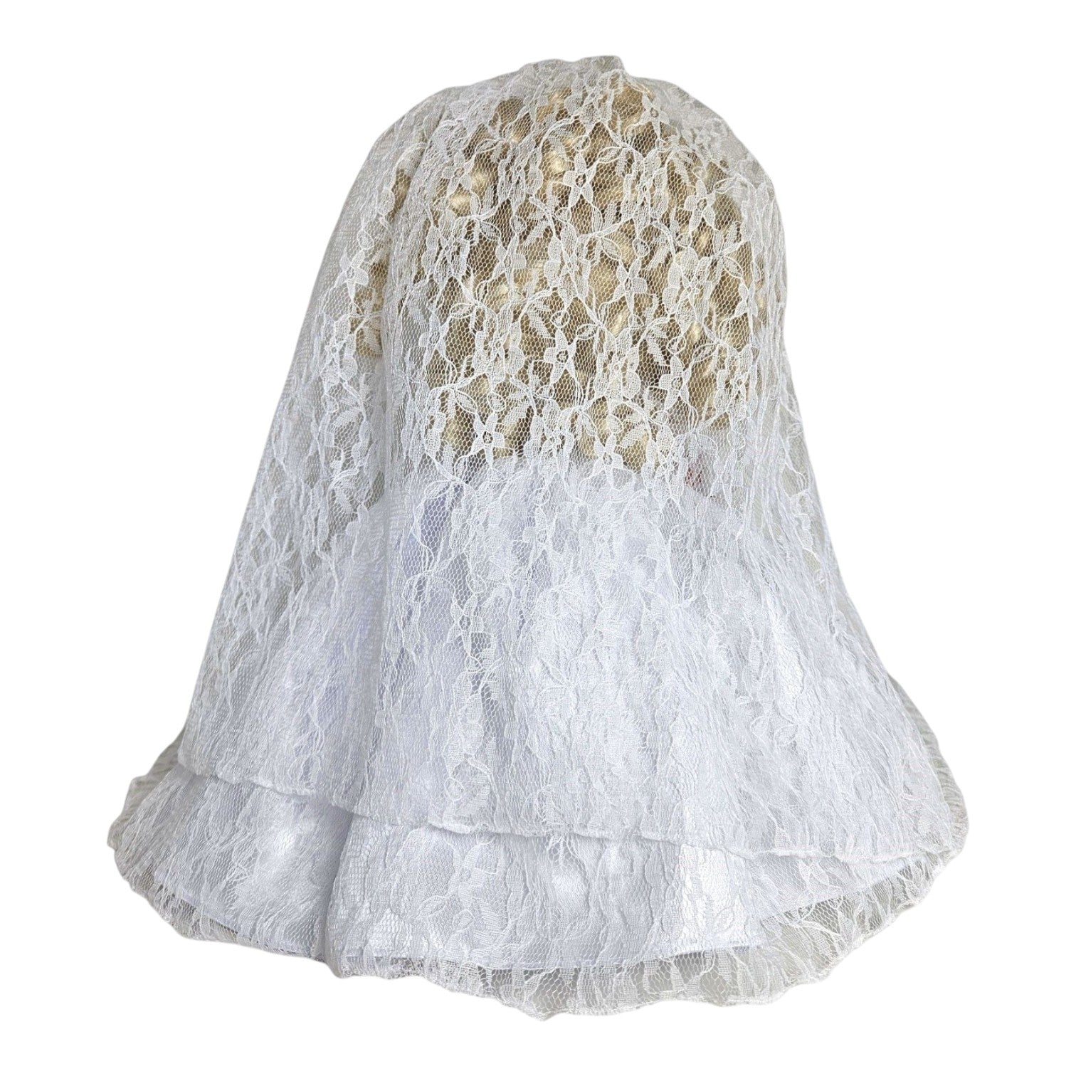 The Doll Maker Fairytale Come True blonde bride doll wearing a detailed white lace wedding veil