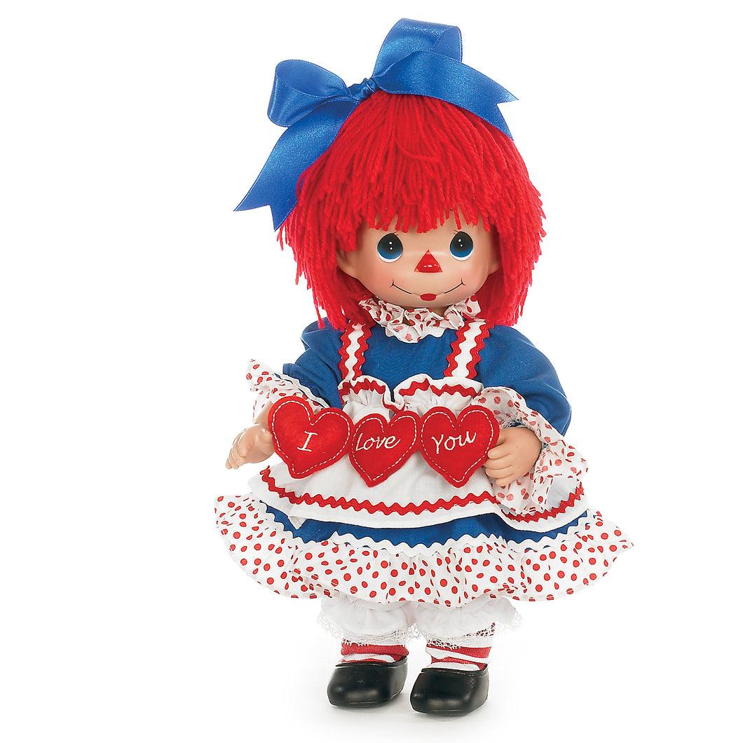 Raggedy Ann I Love You, 12 inch doll