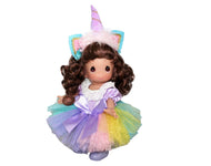 Unicorn Wishes and Dreams - Brunette - 9" Doll
