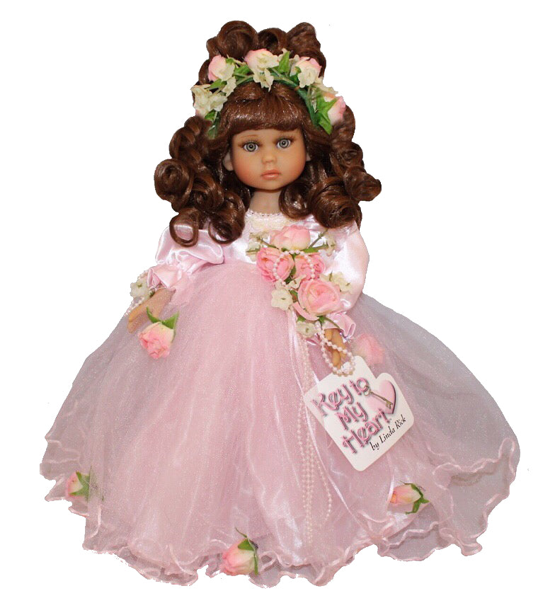 Pretty As Can Be Brunette 12 inch doll The Doll Maker