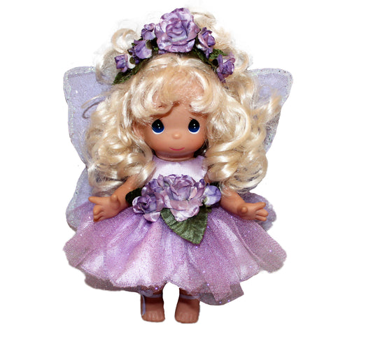 Woodland Fairy Blossom - Purple - 9" Doll