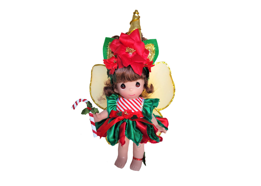 Wishing You A Magical Christmas Brunette - 9” Doll