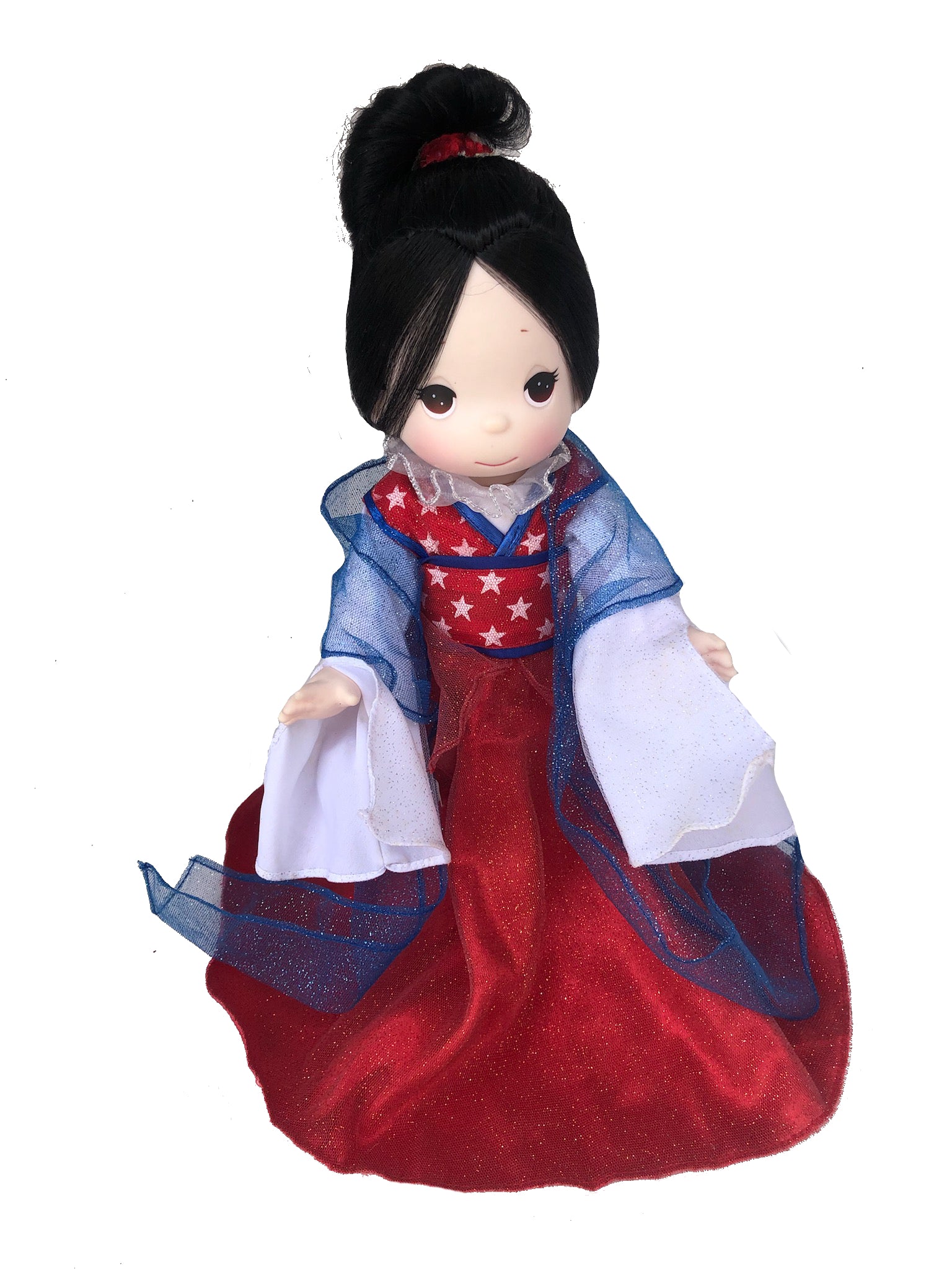 Patriotic Warrior Mulan- 12” Doll