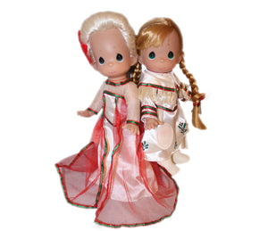 SPECIAL - Christmas Sister Set - 12” Dolls