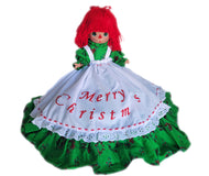 Christmas Raggedy Ann Tree Topper - 12”