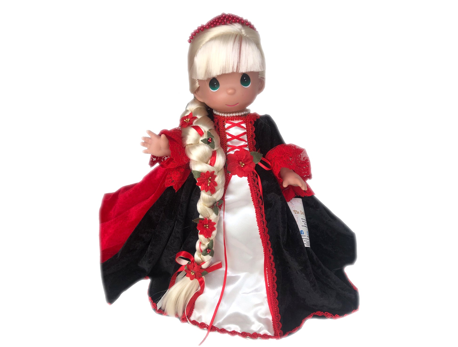 BLACK FRIDAY SPECIAL - Limited Edition Christmas Rapunzel - 12” Doll