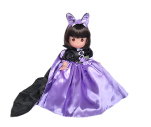 Halloween Purple Cat Snow White - 12” Doll