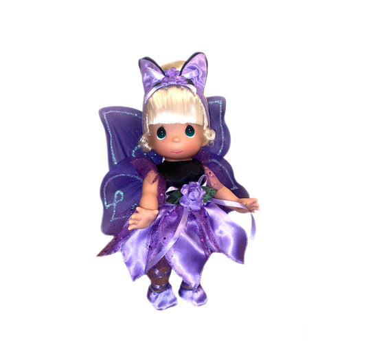 LIMITED EDITION Signed Halloween Purple Cat Tinkerbelle - 12” Doll