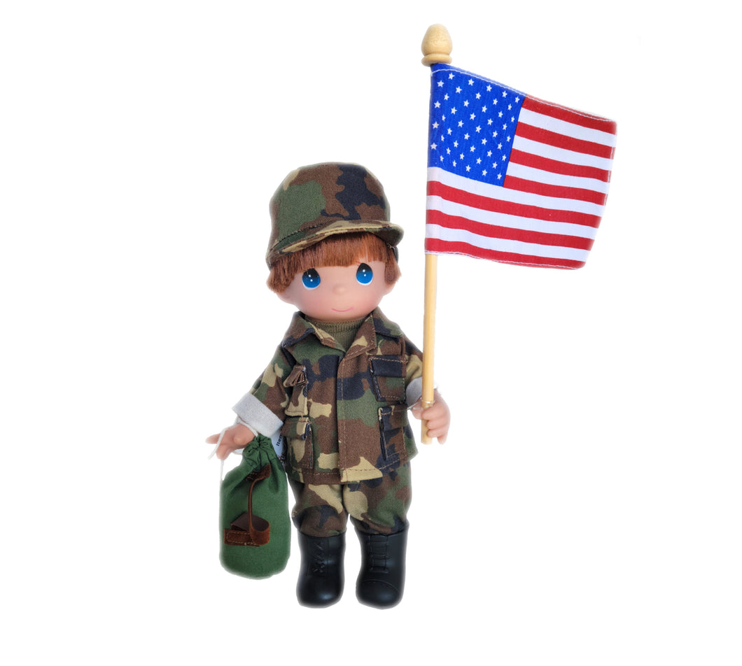 Military Boy - 9” Doll