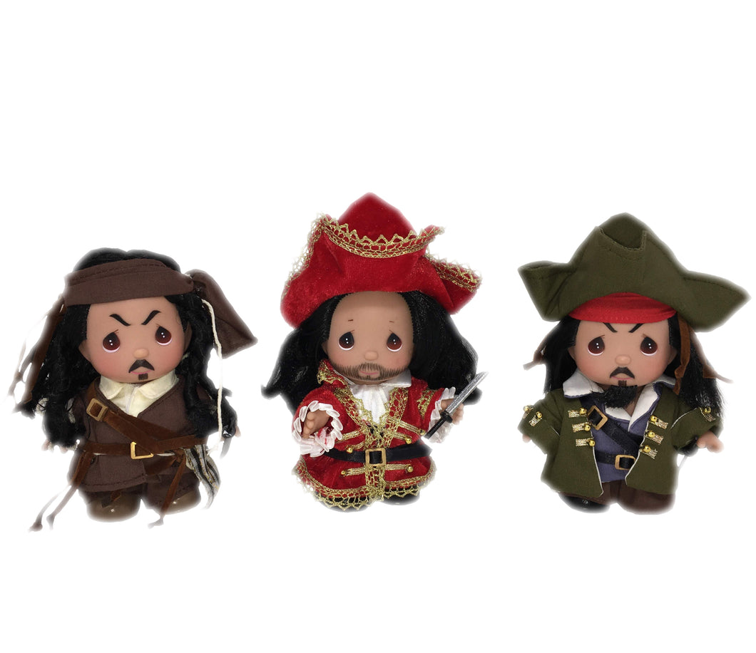 SPECIAL - Mini Pirate Set - 5” Dolls